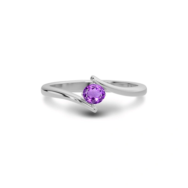 Amethyst Sterling Silver Ring