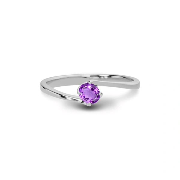 Amethyst Sterling Silver Ring