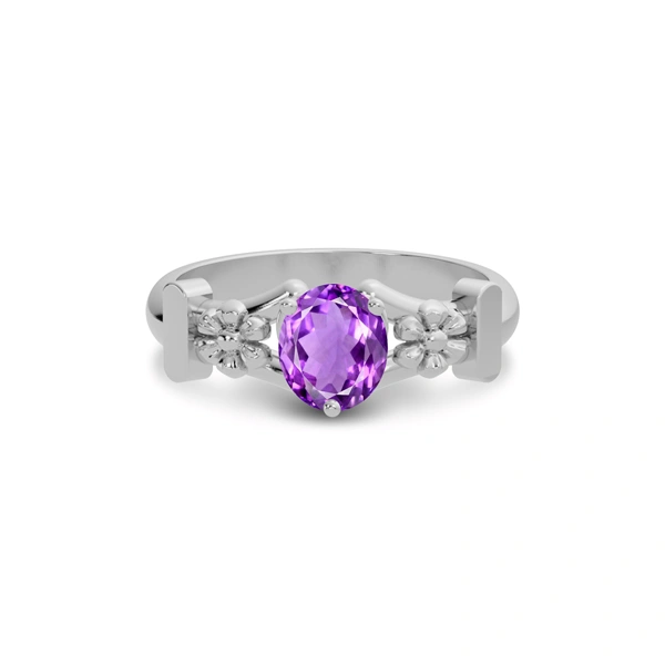 Amethyst Sterling Silver Ring