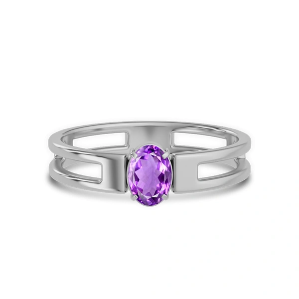 Amethyst Sterling Silver Ring