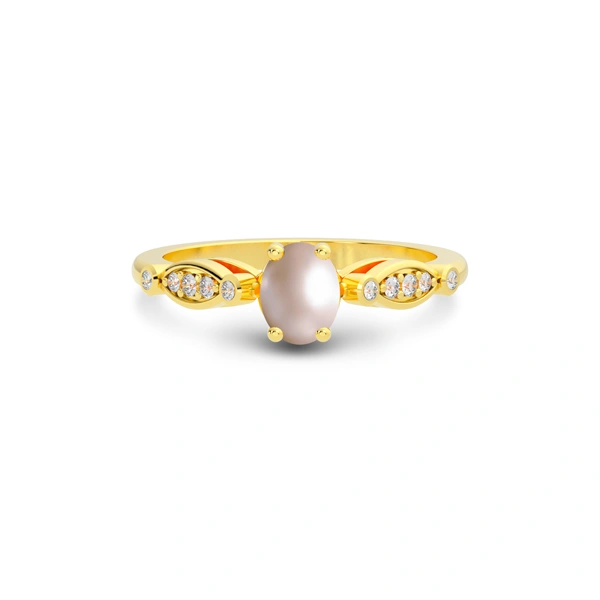 Pearl Gold Ring