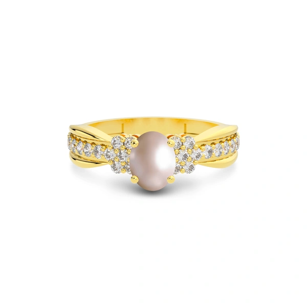 Pearl Gold Ring