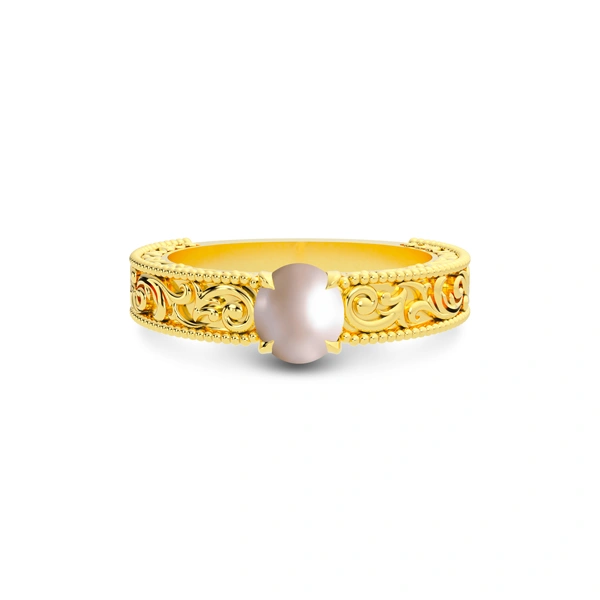 Pearl Gold Ring