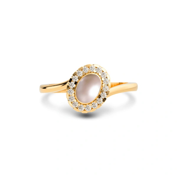 Pearl Panchdhatu Ring