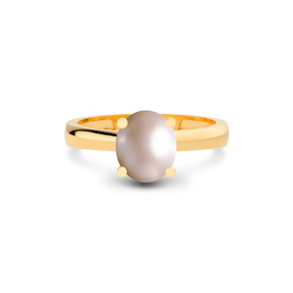 Pearl Panchdhatu Ring