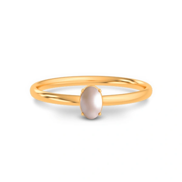 Pearl Panchdhatu Ring