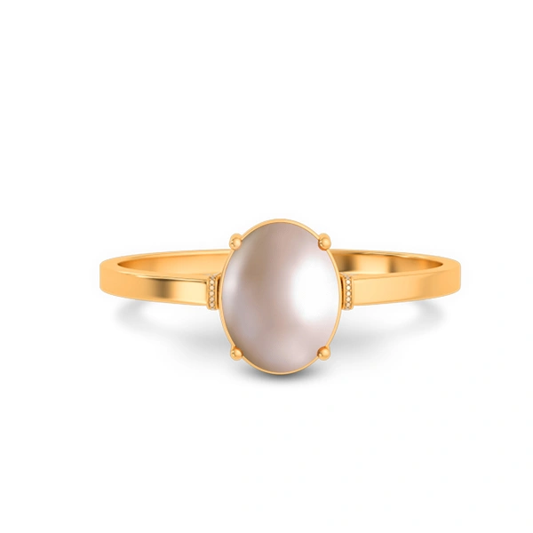 Pearl Panchdhatu Ring