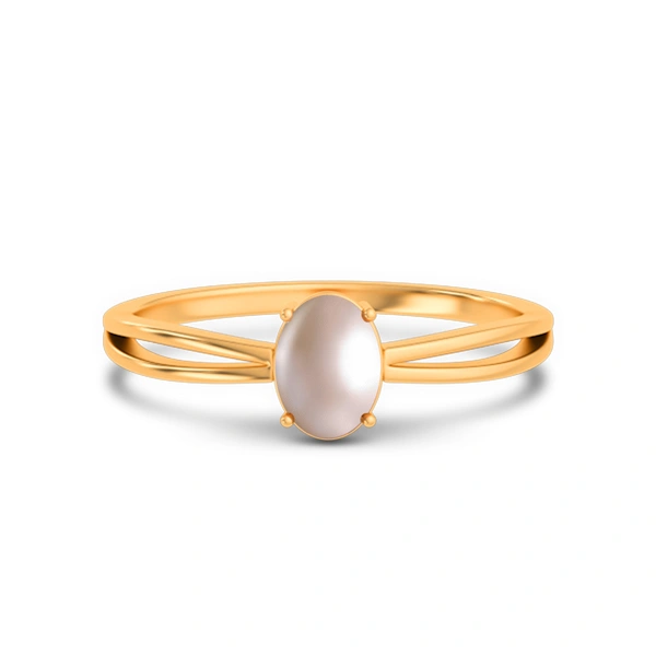 Pearl Panchdhatu Ring