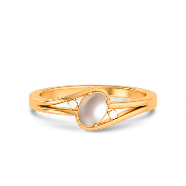 Pearl Panchdhatu Ring