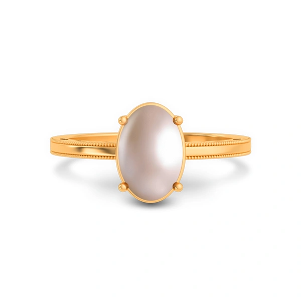 Pearl Panchdhatu Ring