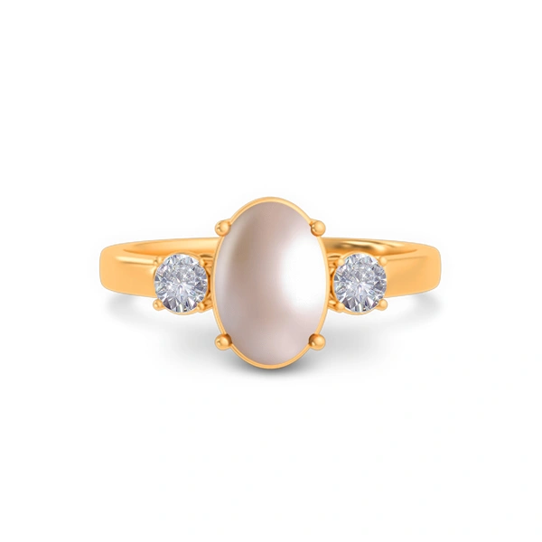 Pearl Panchdhatu Ring