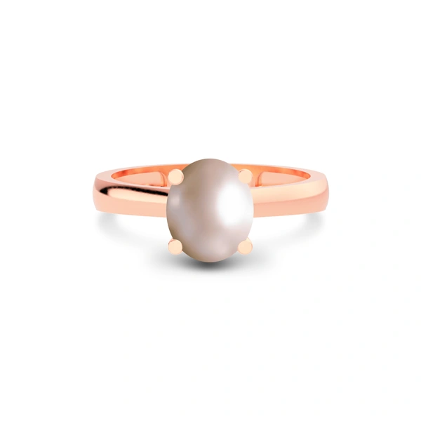Pearl Rose Gold Ring