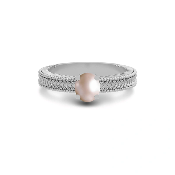 Pearl Sterling Silver Ring