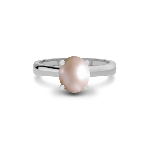 Pearl Sterling Silver Ring