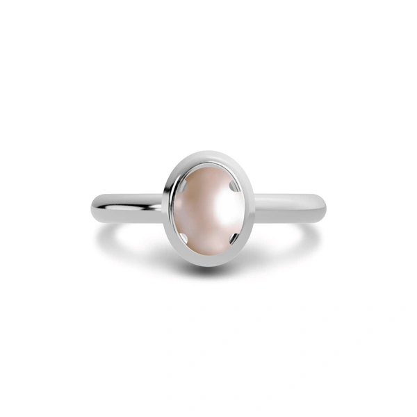 Pearl Sterling Silver Ring