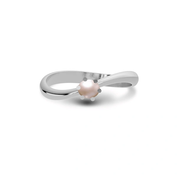Pearl Sterling Silver Ring