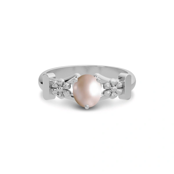 Pearl Sterling Silver Ring