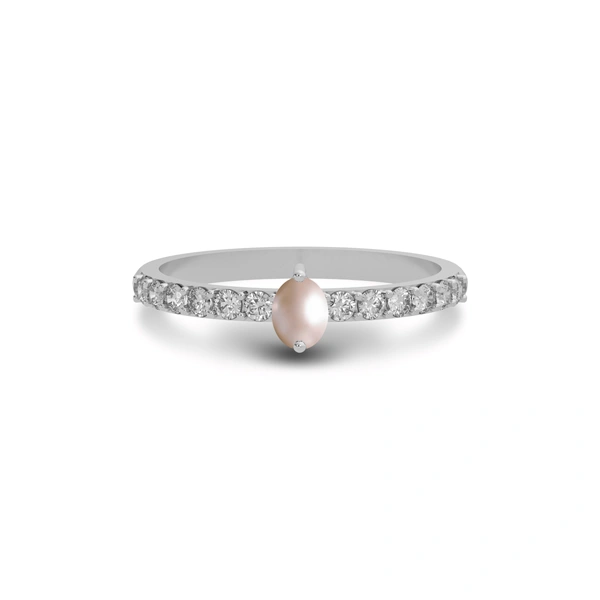 Pearl Sterling Silver Ring