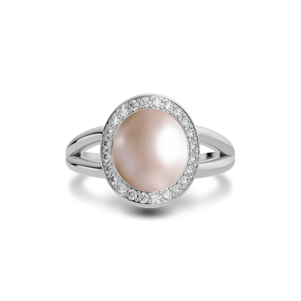 Pearl Sterling Silver Ring