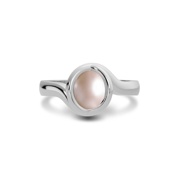 Pearl Sterling Silver Ring