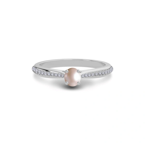 Pearl Sterling Silver Ring