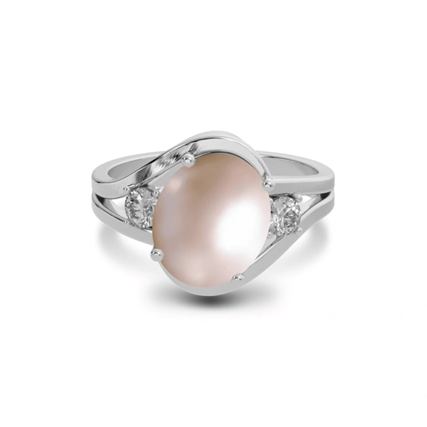 Pearl Sterling Silver Ring