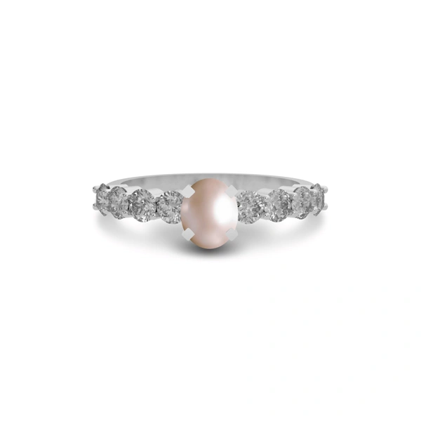 Pearl Sterling Silver Ring