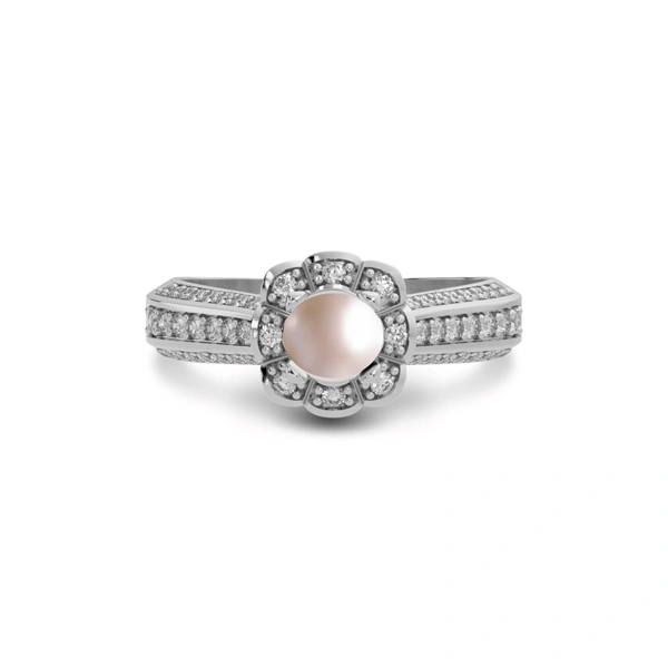 Pearl Sterling Silver Ring