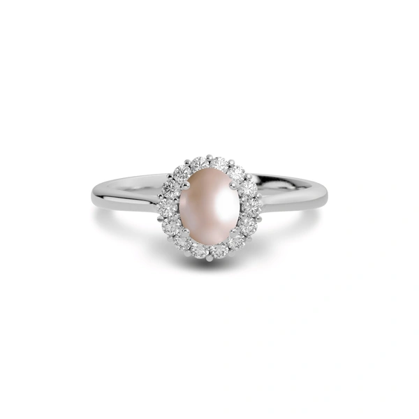 Pearl Sterling Silver Ring