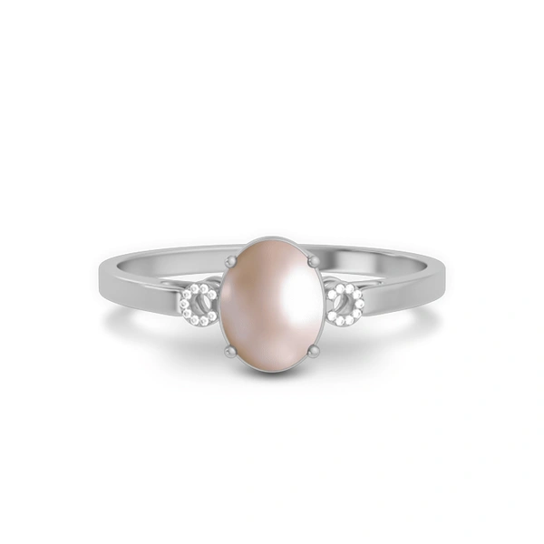Pearl Sterling Silver Ring