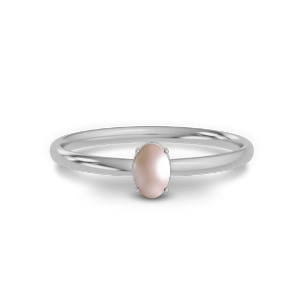 Pearl Sterling Silver Ring