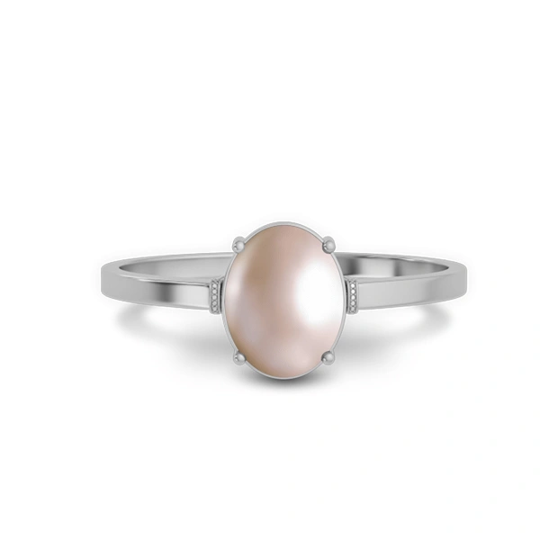 Pearl Sterling Silver Ring