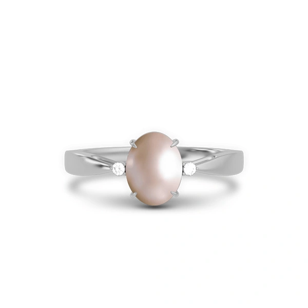 Pearl Sterling Silver Ring