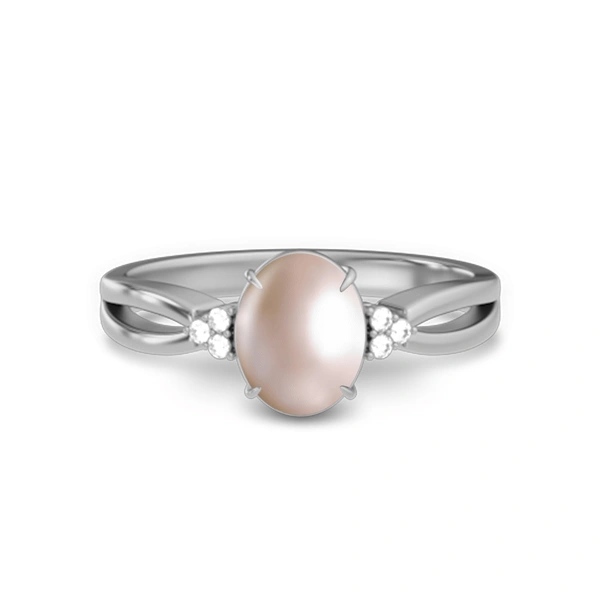 Pearl Sterling Silver Ring