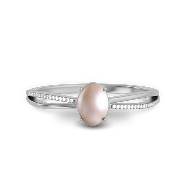 Pearl Sterling Silver Ring