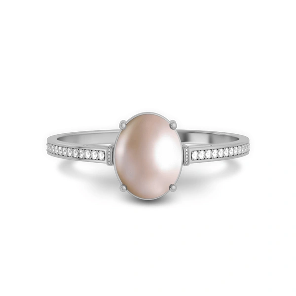 Pearl Sterling Silver Ring