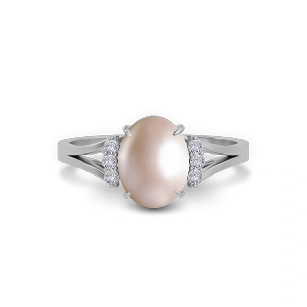 Pearl Sterling Silver Ring