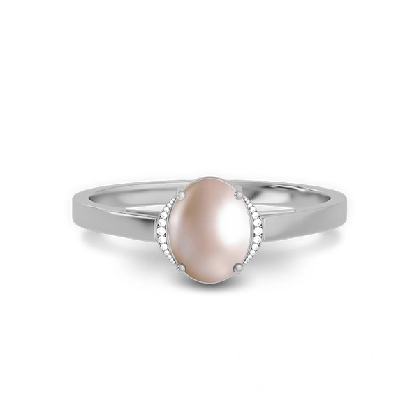 Pearl Sterling Silver Ring