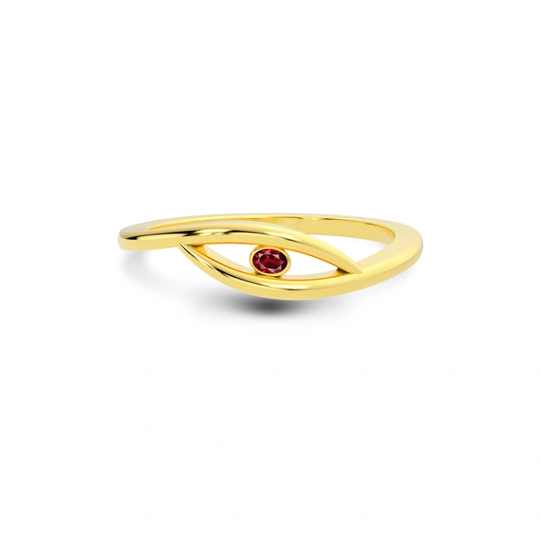 Ruby Gold Ring R9