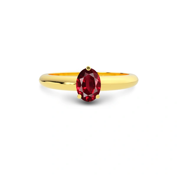 Ruby Gold Ring R13