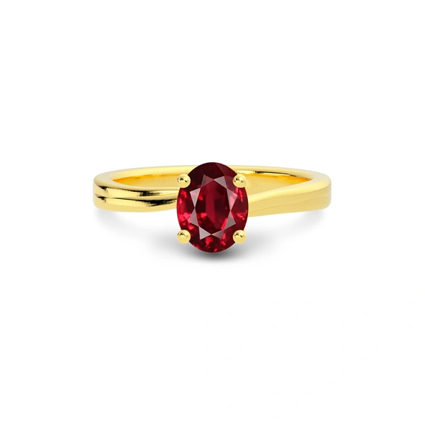 Ruby Gold Ring R16