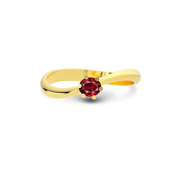 Ruby Gold Ring R17
