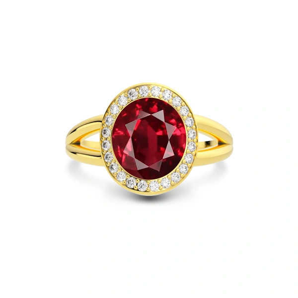 Ruby Gold Ring R21