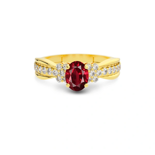 Ruby Gold Ring R31