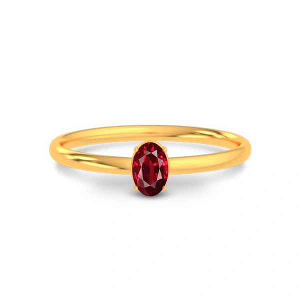 Ruby Gold Ring R39