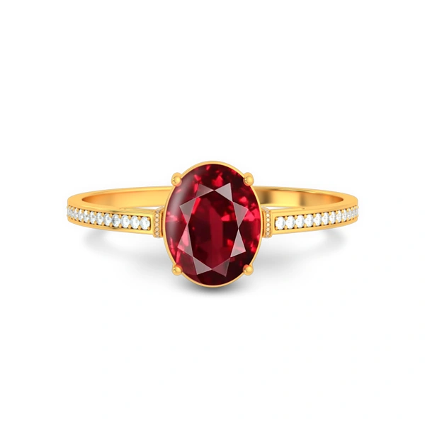 Ruby Gold Ring R50