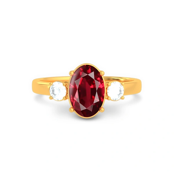 Ruby Gold Ring R51