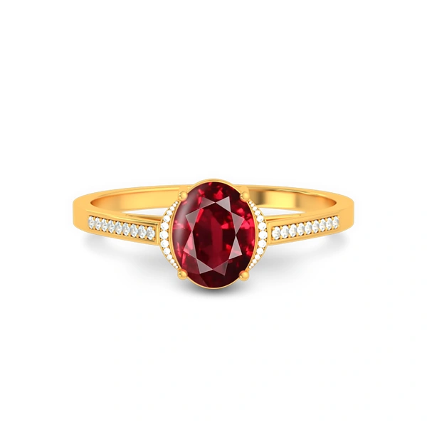 Ruby Gold Ring R53