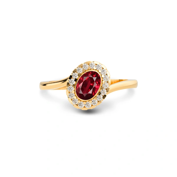 Ruby Panchdhatu Ring R5