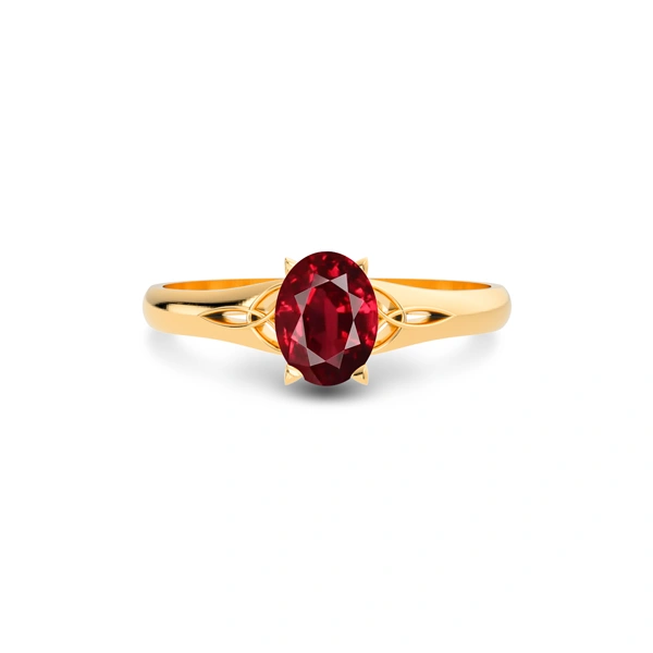 Ruby Panchdhatu Ring R6